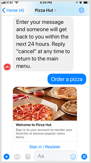 How To Sizzle On Facebook Messenger Using Chatbots 2