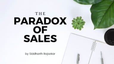 paradox of sales