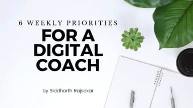digital coach priorities