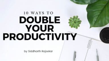 double your productivity