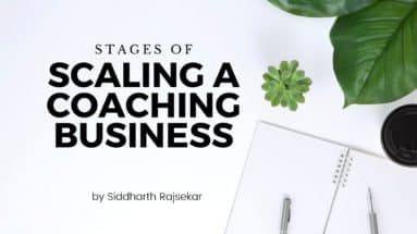 stages of scaling a coaching business